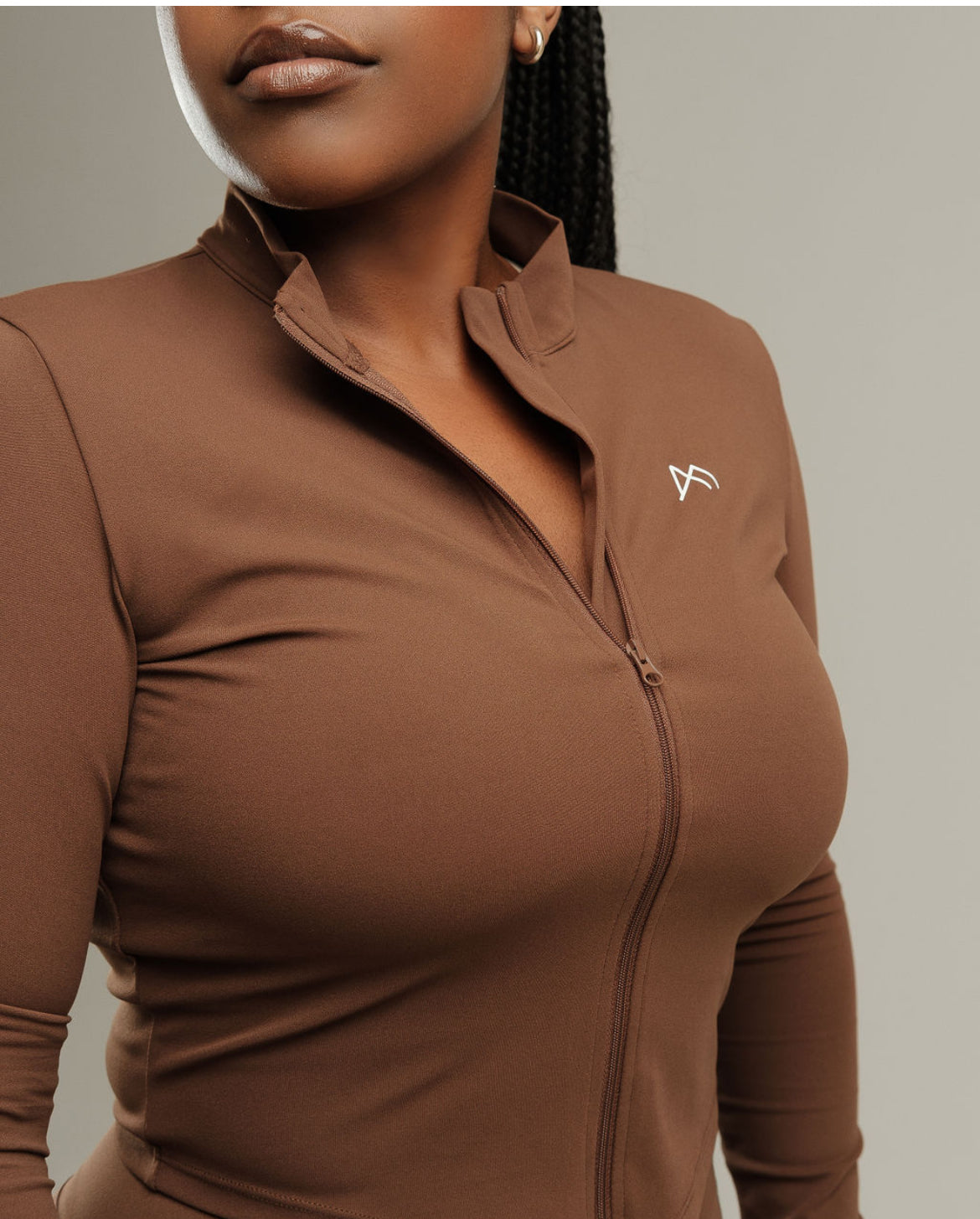 Cropped Activewear Jacket
